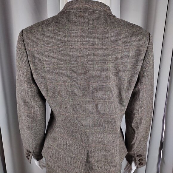 Parisian Signature Women's 2 Pc Brown Pantsuit. Jacket Size 6P. Pants Size 6 - Picture 4 of 16